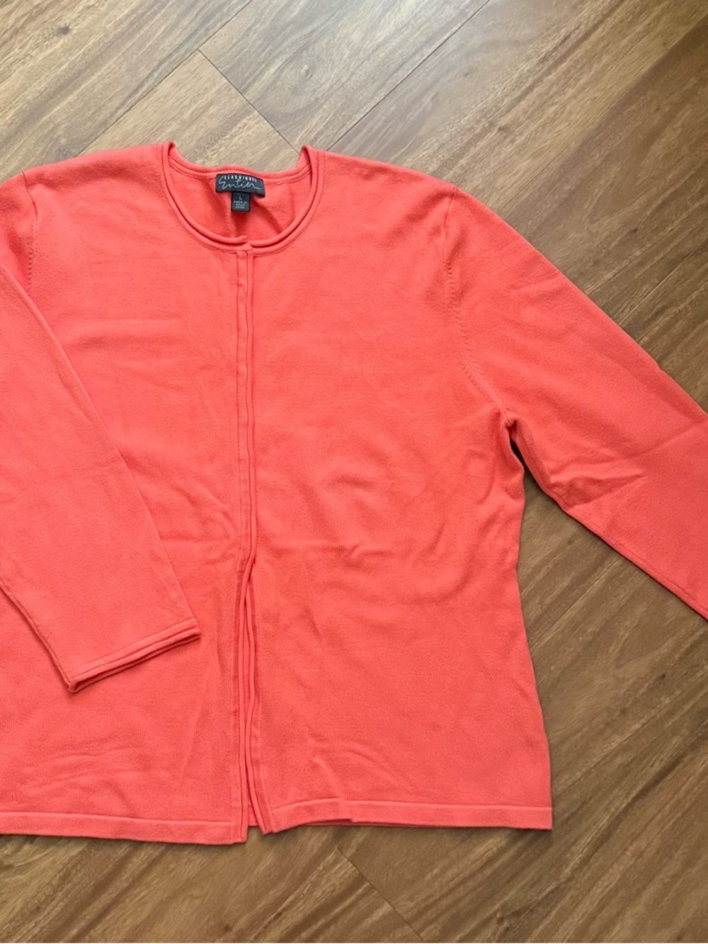 Classiques Entier Coral Zip-Front Cardigan
